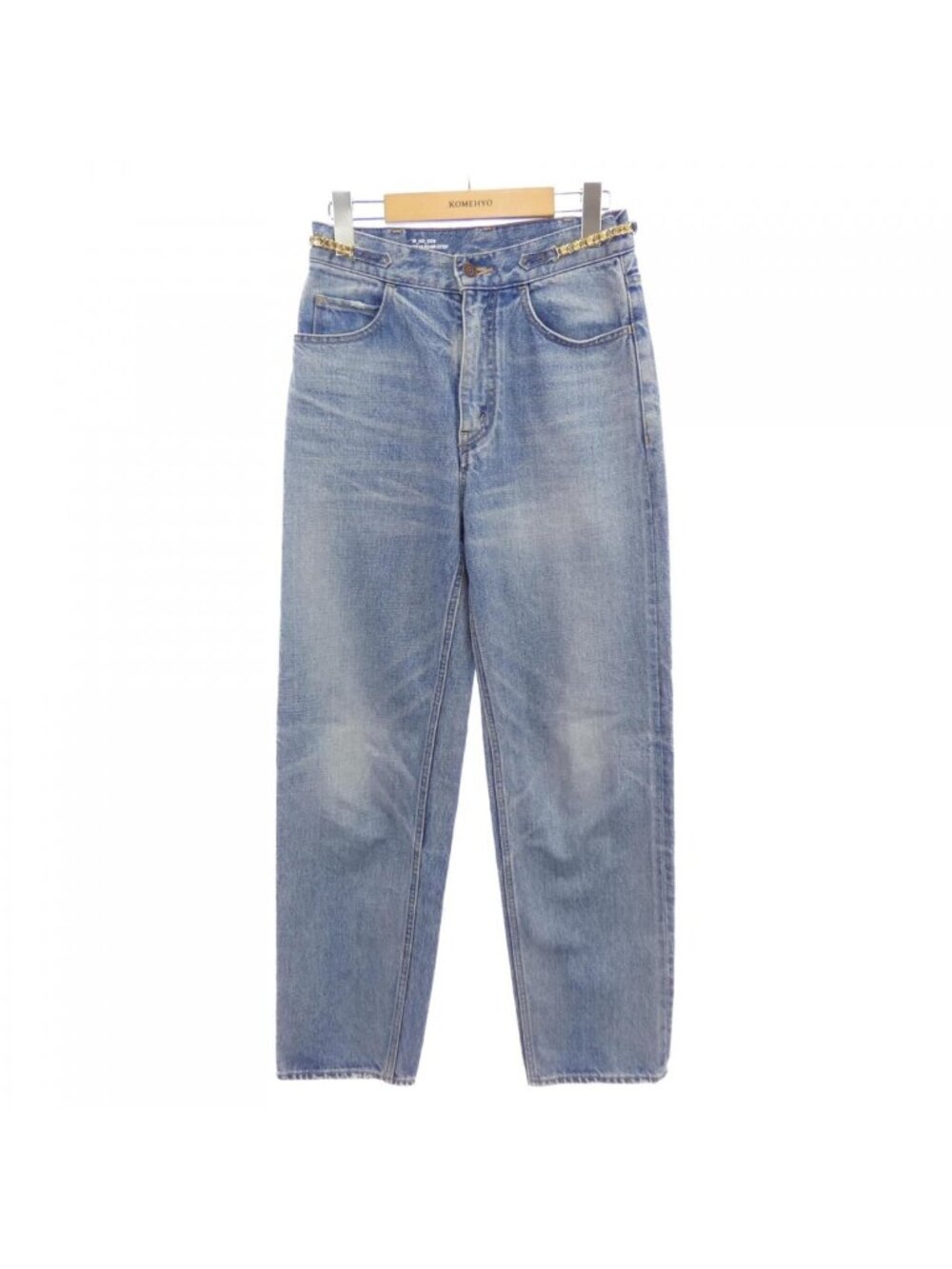 Celine Steel Denim Wash Margaret Jeans